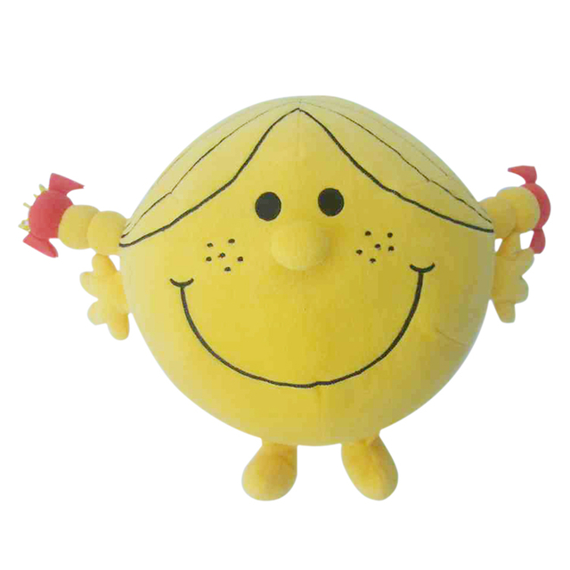 शास्त्रीय MR.MEN शैली उच्च गुणवत्ता कस्टम आलीशान भरवां लिटिल मिस सनशाइन खिलौना गुड़िया
