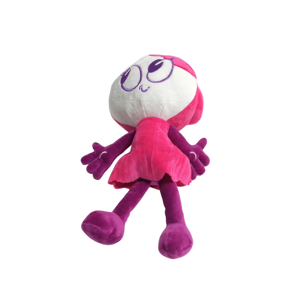 Venda quente em 2024 Boneca de menina l&aacute;pis rosa de pel&uacute;cia personalizada de alta qualidade