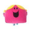 Klassieke MR.MEN-styl ho&euml; kwaliteit pasgemaakte sagte gevulde LITTLE MISS CHATTERBOX Speelgoedpop
