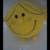 Hochwertige, ma&szlig;geschneiderte Pl&uuml;schpuppe im klassischen MR.MEN-Stil. Kleine Miss Sunshine-Spielzeugpuppe