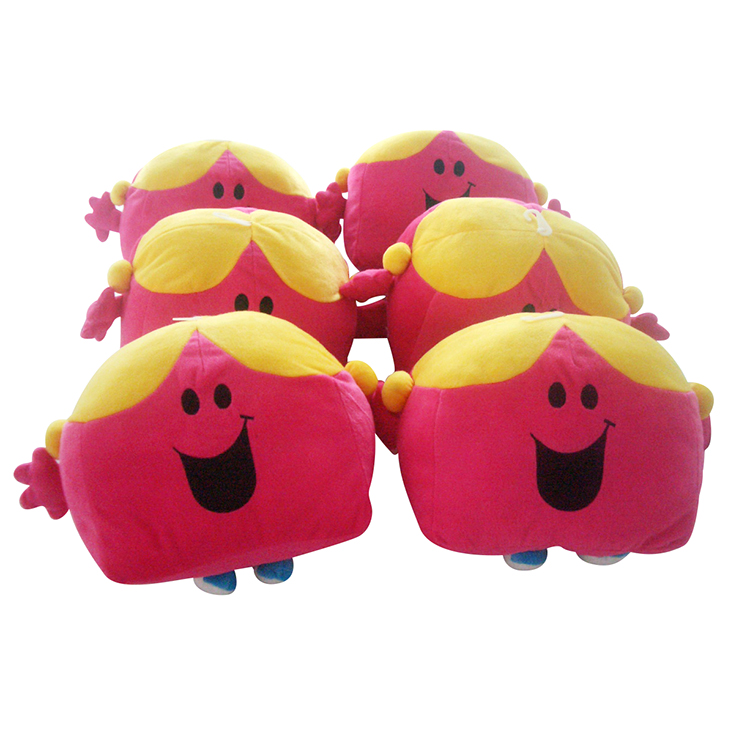 Klassieke MR.MEN-styl ho&euml; kwaliteit pasgemaakte sagte gevulde LITTLE MISS CHATTERBOX Speelgoedpop
