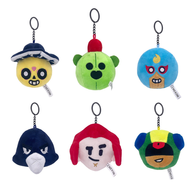 Προσαρμοσμένο δώρο με μπρελόκ με κούκλα με χαρακτήρα κινουμένων σχεδίων