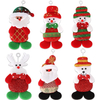 Classic wholesale Plush ຕົ້ນໄມ້ວັນຄຣິດສະມາດຕົກແຕ່ງ Flannelette Pendant