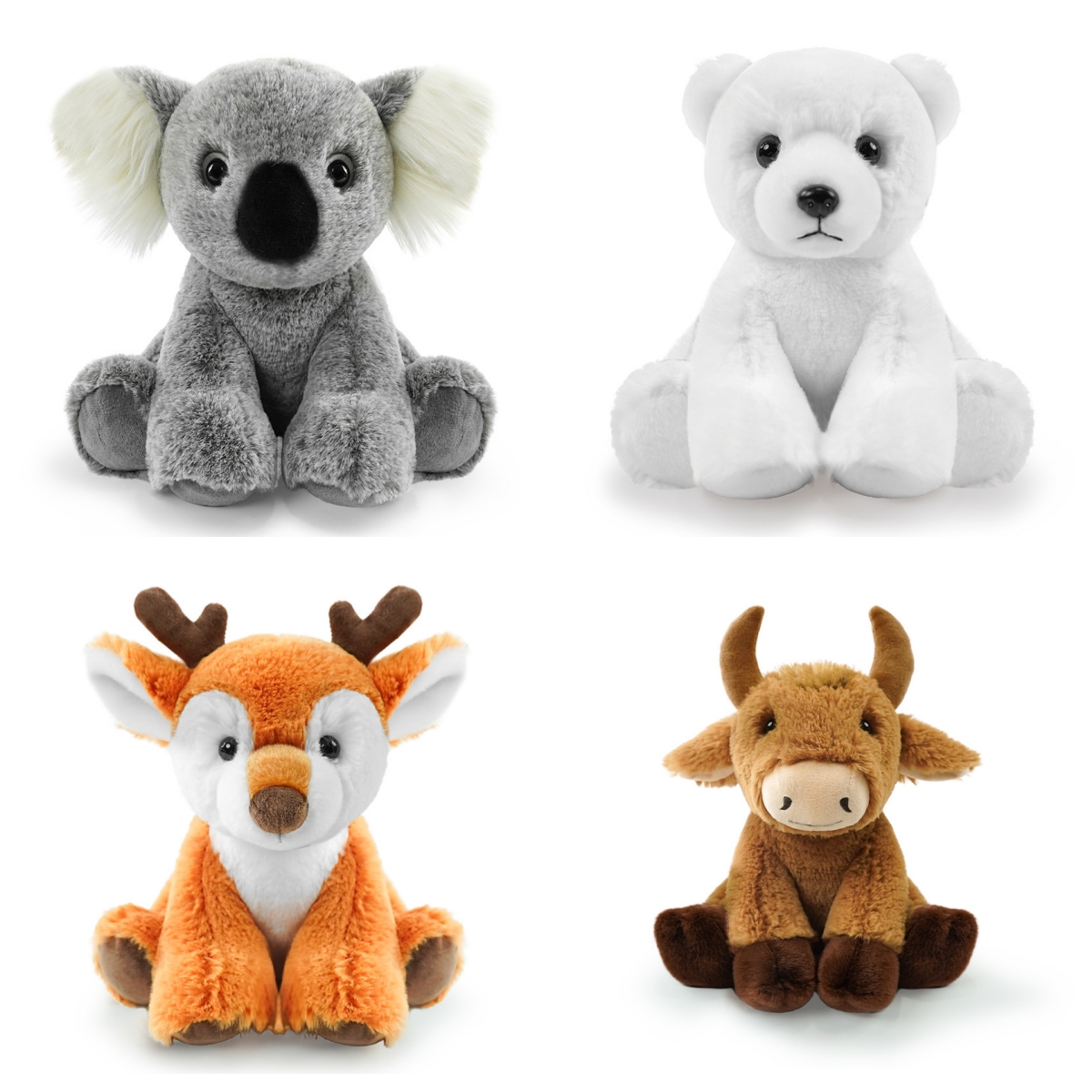 M&oacute;rdh&iacute;ol Saincheaptha Fluffy Plush Stuffed Ainmhithe Frog Muc Br&eacute;ag&aacute;n Madra Lion