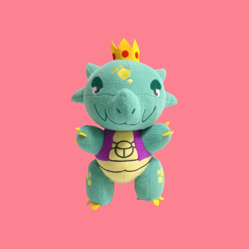KK Dragon Emperor King Crown Doll Peluche personalizzato