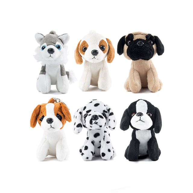 Plush Dog Animal Soft Stuffed Toy Altera Toy Keychain