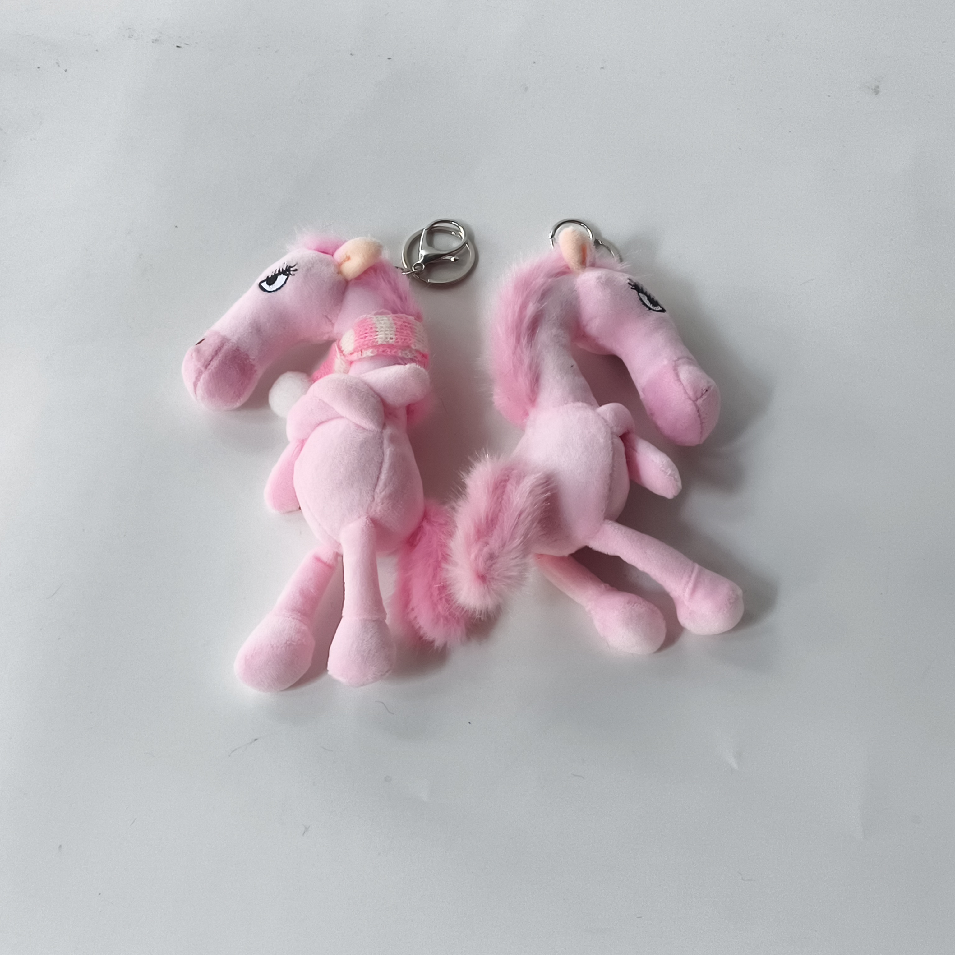 Mwaka wa 2026 Plush Horse Mascot Vinyago vya Minyororo ya Mnyororo laini vya Wanyama Vilivyojaa Jumla