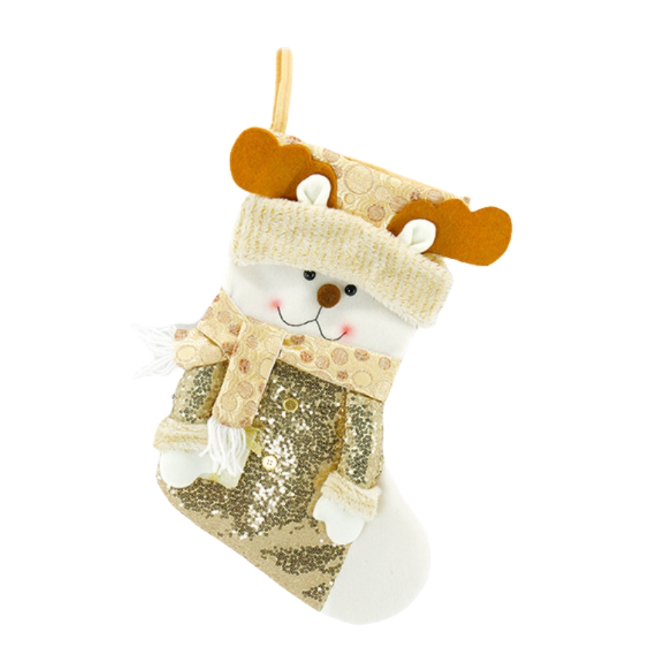 Kerstdecoratie pluche knuffels sokken aangepaste speelgoedkousen