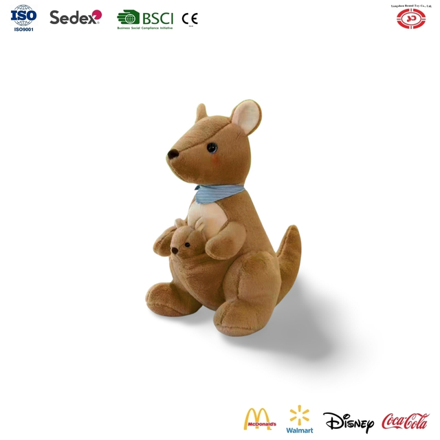 YD-BD071 ቆንጆ ግራጫ አውስትራሊያ ፕላሊንግ ፕላሊ ከጆሪ እና ከ Scarf ጋር