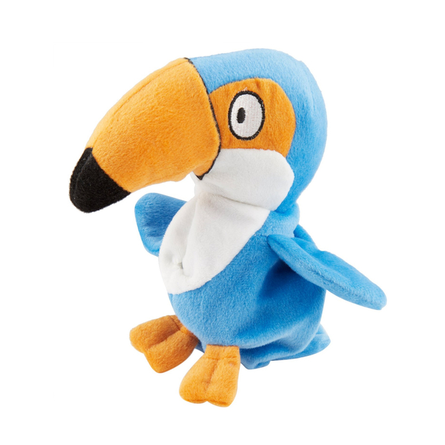 Hewan Burung Toucan Hitam Diisi Kustom Soft Plush Ce Factory Gift Toys Kids Toys