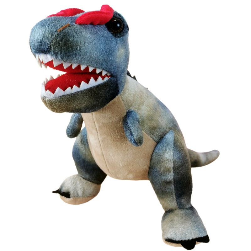Mapambo ya Kipawa cha Toy ya Dinosauri ya Rangi ya Bluu Iliyojazwa