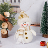 Decorazione natalizia bambola giocattolo Sonwman ripiena di peluche simpatico cartone animato