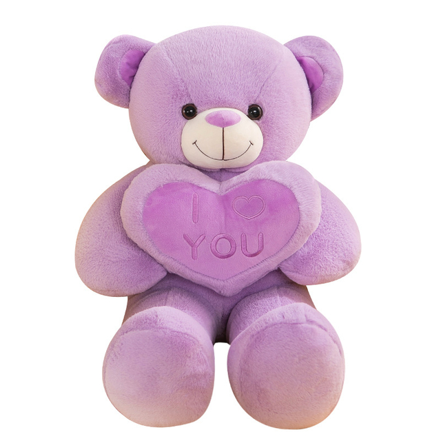 Stor størrelse søt plysj utstoppet kjærlighet Teddy Bear Toy Doll for Child Girl