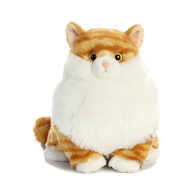 World Fat Cats Kitty Round Chabby Soft Fluffy OEM Plush Toy Animal