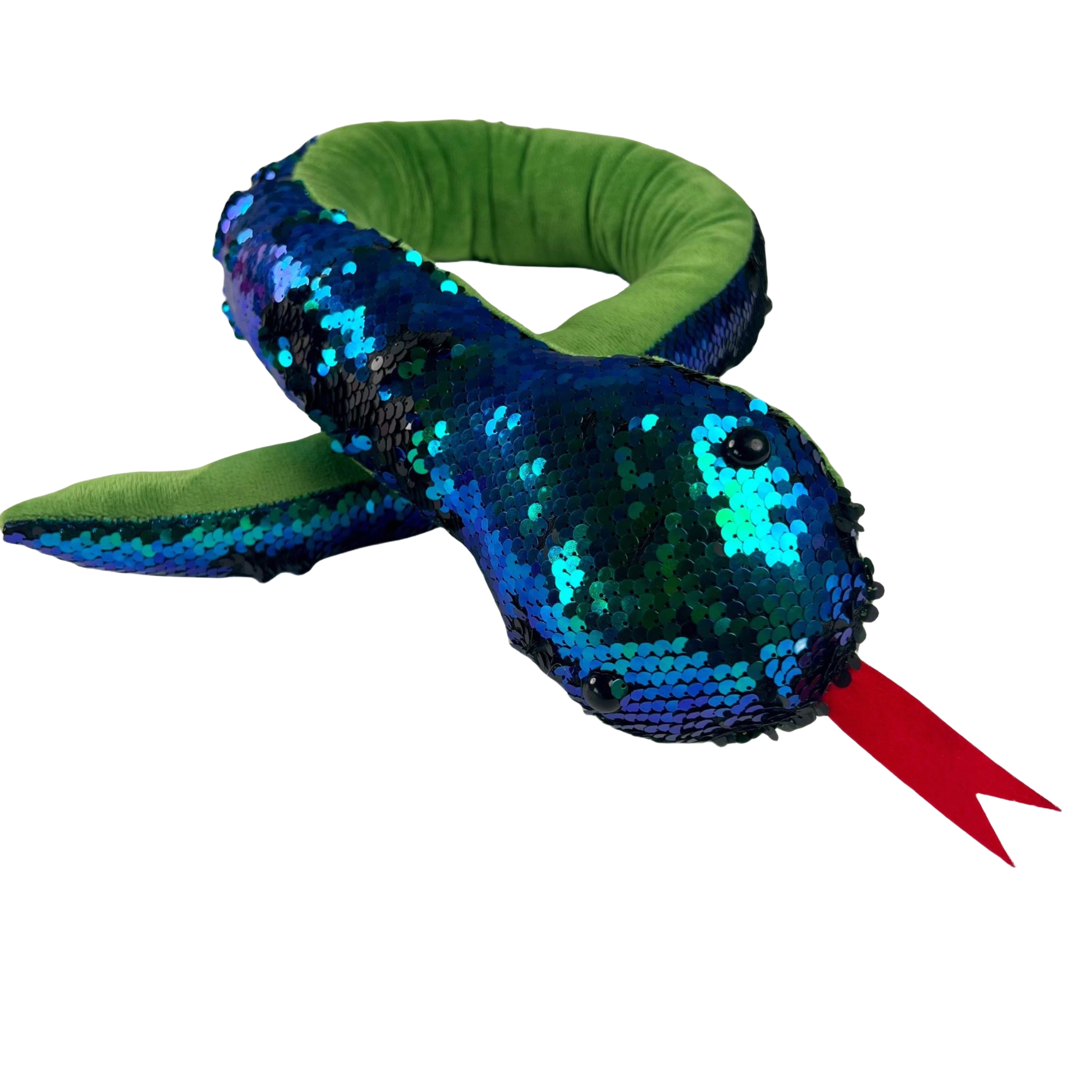 Amazon Hot Plys Fyldt Simuleret Reflekterende Snake B&oslash;rn Tricky Toy