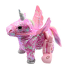 Boneka Mainan Unicorn Kartun Boneka Mewah Warna-warni Hadiah Pesta Anak