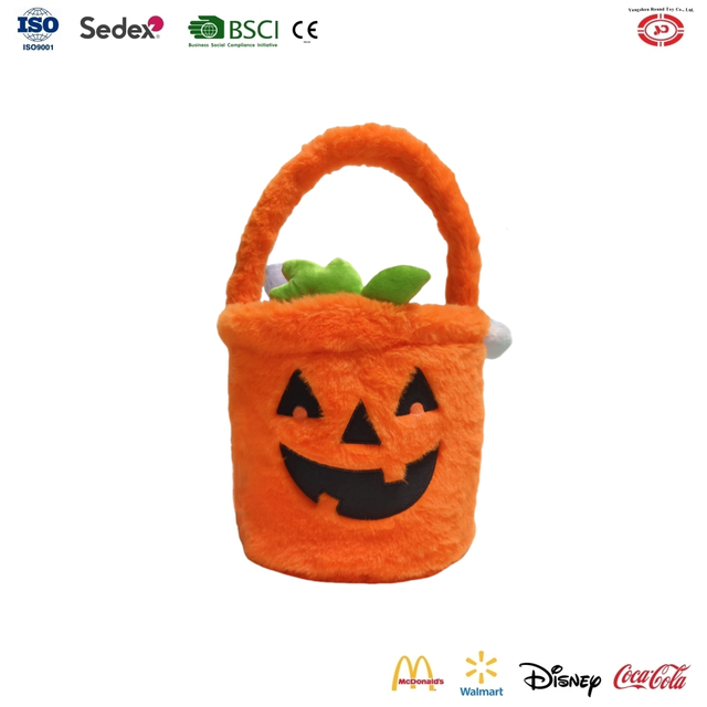 YD-KB470 Halloween košarica plišana dječja torba za odlaganje poklona