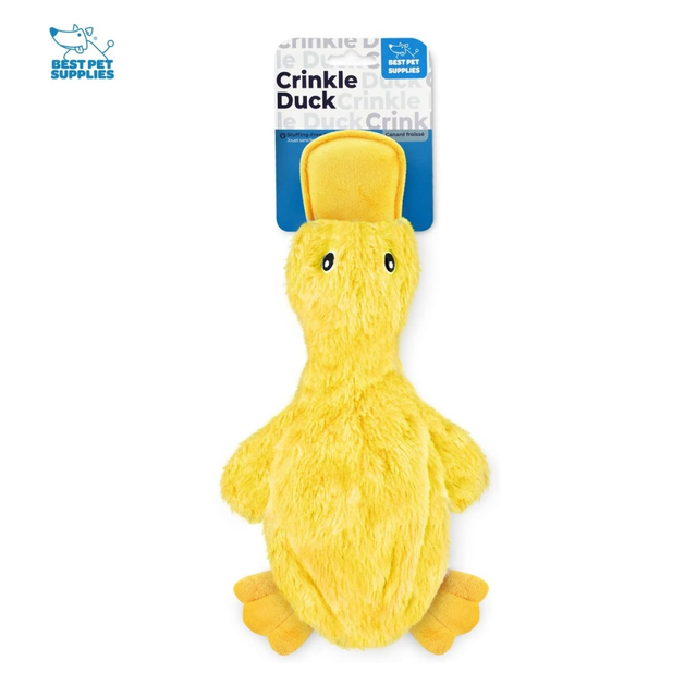 Crinkle No Stulting Duck Animal wit