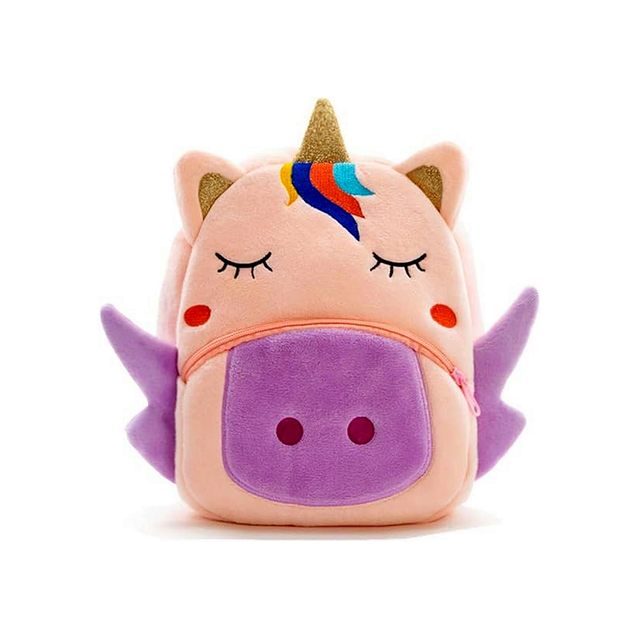 Väikelapse pehme kott plush loomareisi kott lastele