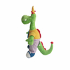 Maskot dinosaurus mewah boneka boneka boneka kado mainan hewan