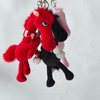 Mwaka wa 2026 Plush Horse Mascot Vinyago vya Minyororo ya Mnyororo laini vya Wanyama Vilivyojaa Jumla