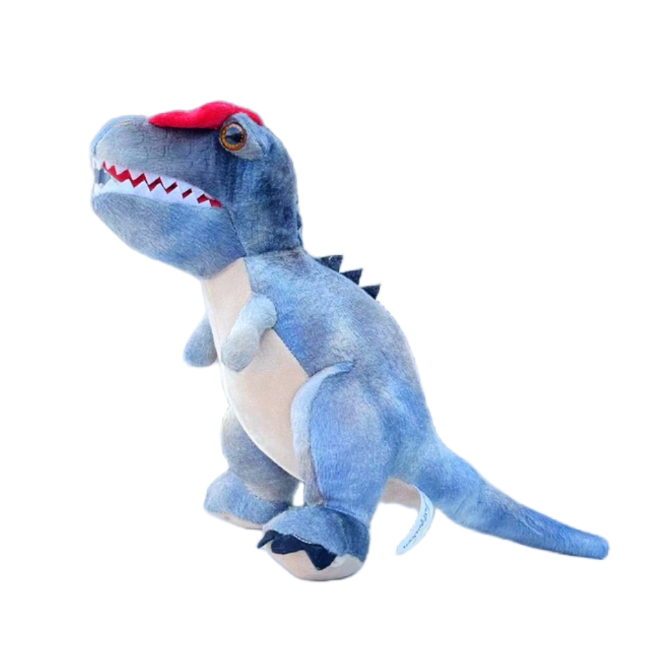 Mapambo ya Kipawa cha Toy ya Dinosauri ya Rangi ya Bluu Iliyojazwa
