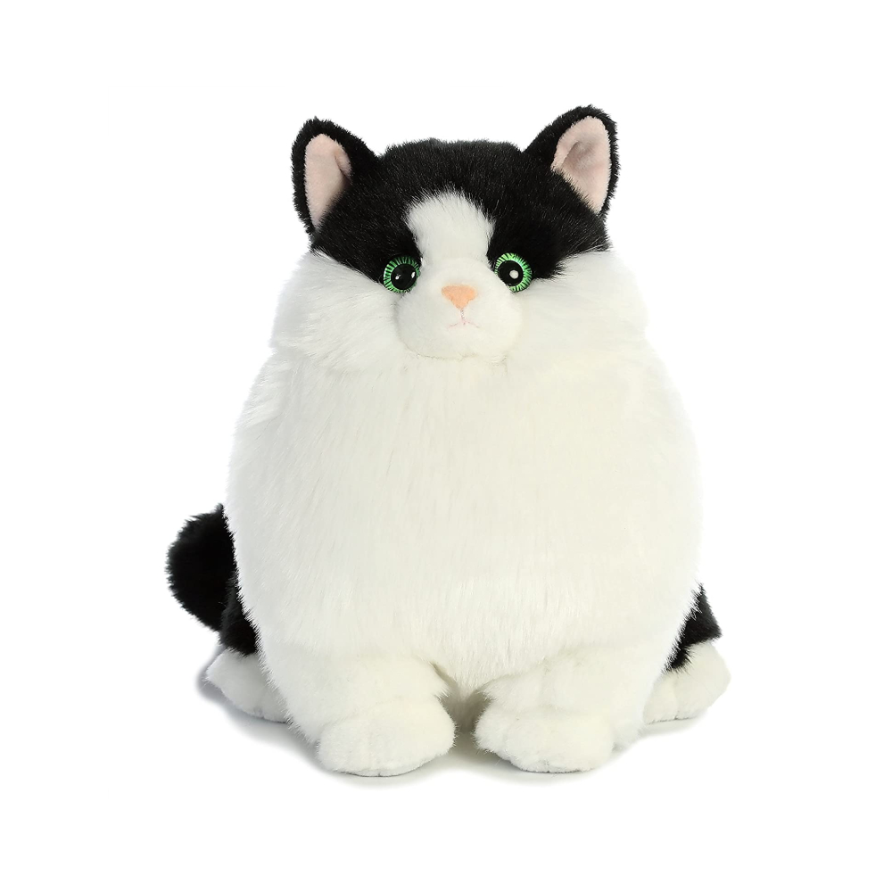 World Fat Cats Kitty Round Chabby Soft Fluffy OEM Plush Toy Animal