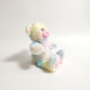 Juguete personalizado animal del oso de peluche del regalo de los ni&ntilde;os de la felpa suave y esponjosa del arco iris que se sienta