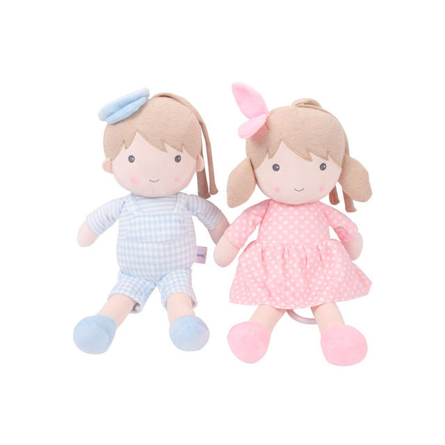YD-BD044 Baby мягкая плюшевая плюшевая куколка хлопковая фаршированная игрушка для одеяла