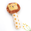 Baby Toy Set Plush Stuffed Cartoon Squeaky Hand Crank Child Sleeping Toys