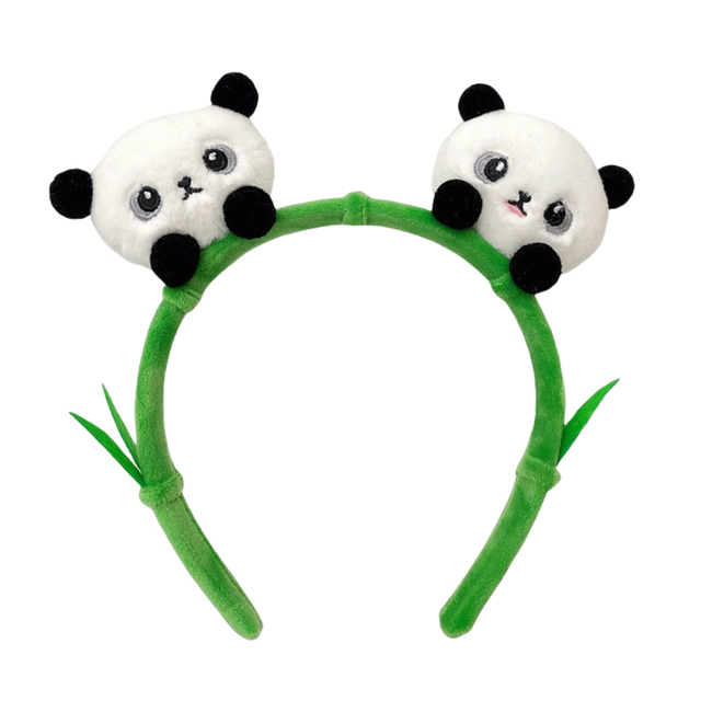 2025 Uus saabumine plush koomiks Panda peariba laste kaunistamine