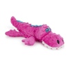Brinquedos para c&atilde;es em borracha macios e macios para animais personalizados de jacar&eacute;s com squeaker