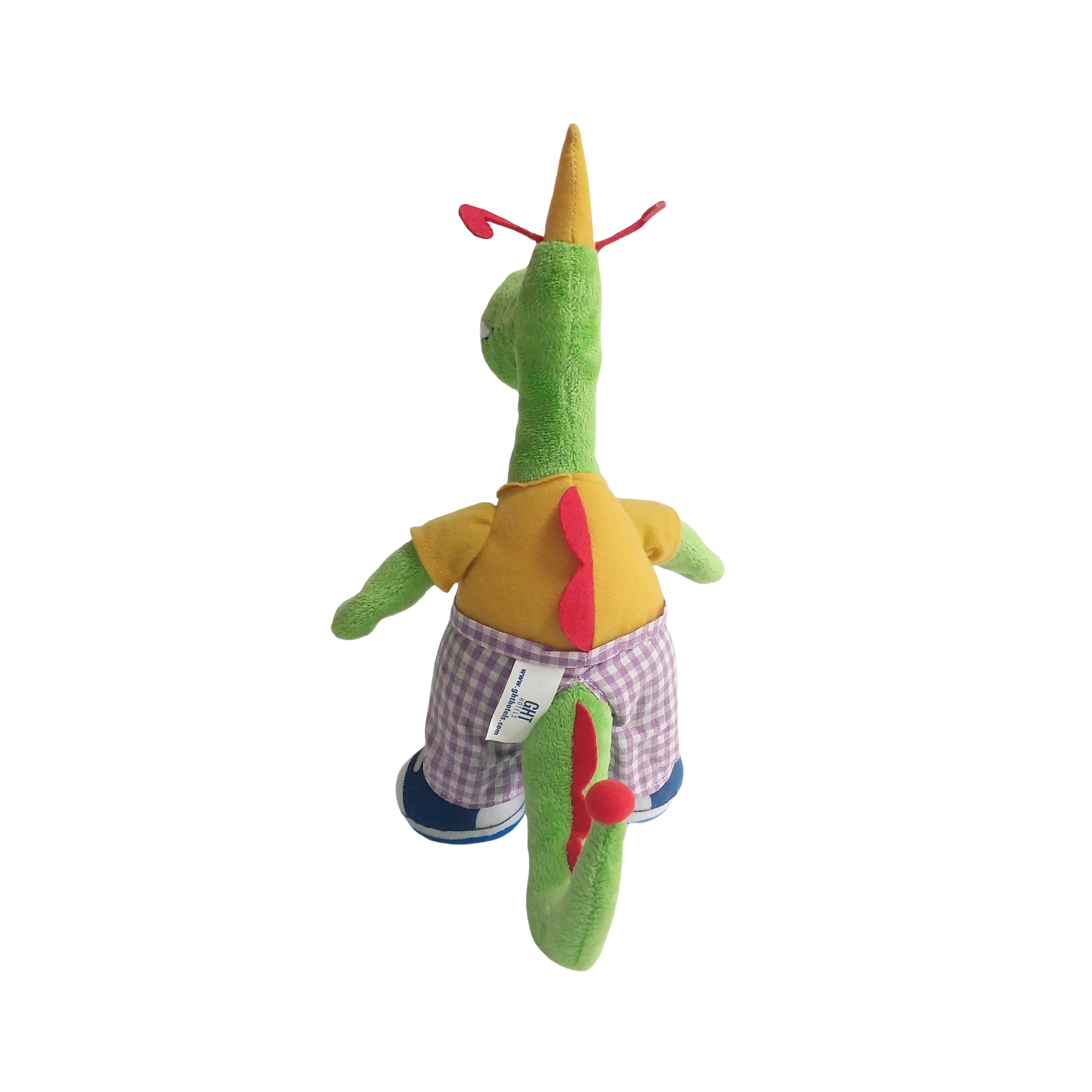 Maskot dinosaurus mewah boneka boneka boneka kado mainan hewan