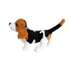 Basset Dog Hound Animal Plush Soft ยัดไส้ของเล่นเด็กพิมพ์ที่กำหนดเอง