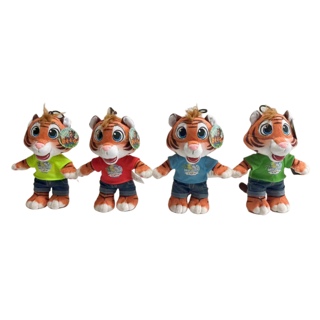 Предпродажная индивидуальная плюшевая футболка с рисунком тигра, игрушечная кукла