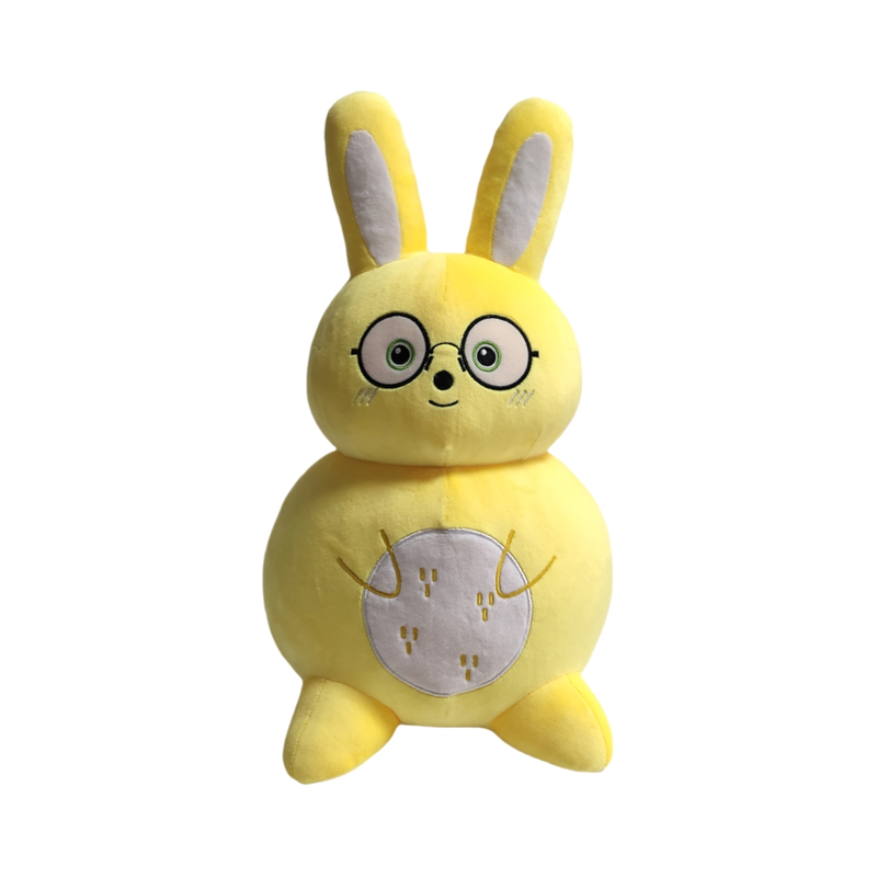 M&agrave;u v&agrave;ng Spandex Soft Strechable Rabbit Th&uacute; nhồi b&ocirc;ng Đồ chơi qu&agrave; tặng t&ugrave;y chỉnh