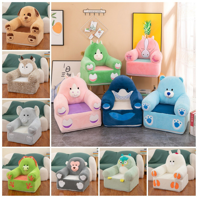 Divano da cartone animato per bambini morbido da peluche personalizzato per bambini