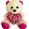 Mukautettu pehmot&auml;ytetty heijastava Love Teddy Bear -leluavaimenper&auml;