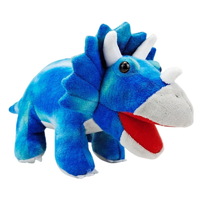 Dizajn i personalizuar me karikaturë prej pelushi tiranosaurus kukull lodër dinosauri