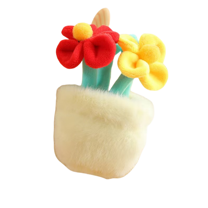 Ins Fashion Pl&uuml;sch Cartoon Blumen Topfpflanzen Spielzeug Widget