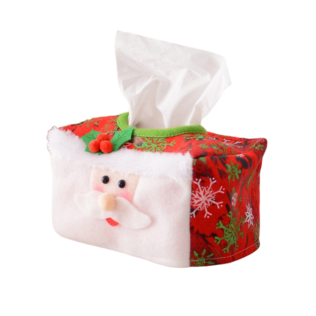 የገና ማዋሃድ PASH Cartor Carton santa የጠረጴዛ ሕብረ ሕዋሳት ሳጥን