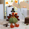 Thanksgiving Day dekoration Plys udstoppet lange ben tegneserie kalkun leget&oslash;jsdukke