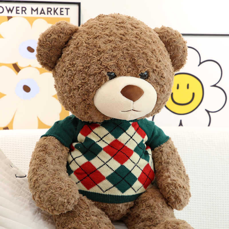 Nyt design Plys udstoppet tegneserie lodne bamse Leget&oslash;jsdukke Valentinsdagsgave