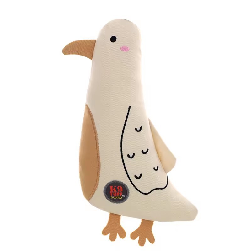 Raraunga Pet Plush Stuffed Cartoon Dog Molar Chew Squeaky Toy