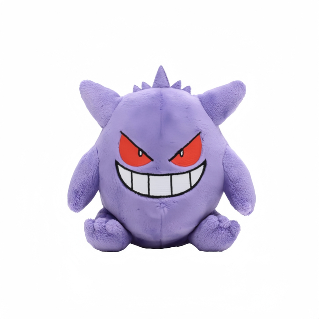 Gengar Sitting Cuties Plush Animal Soft ยัดตุ๊กตาเด็กปีศาจของขวัญของเล่น