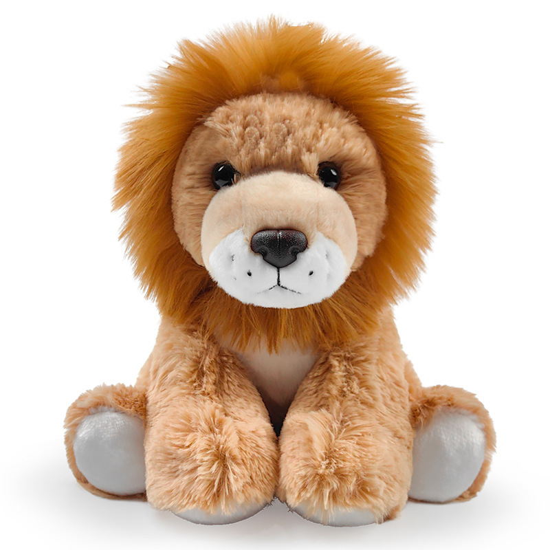M&oacute;rdh&iacute;ol Saincheaptha Fluffy Plush Stuffed Ainmhithe Frog Muc Br&eacute;ag&aacute;n Madra Lion