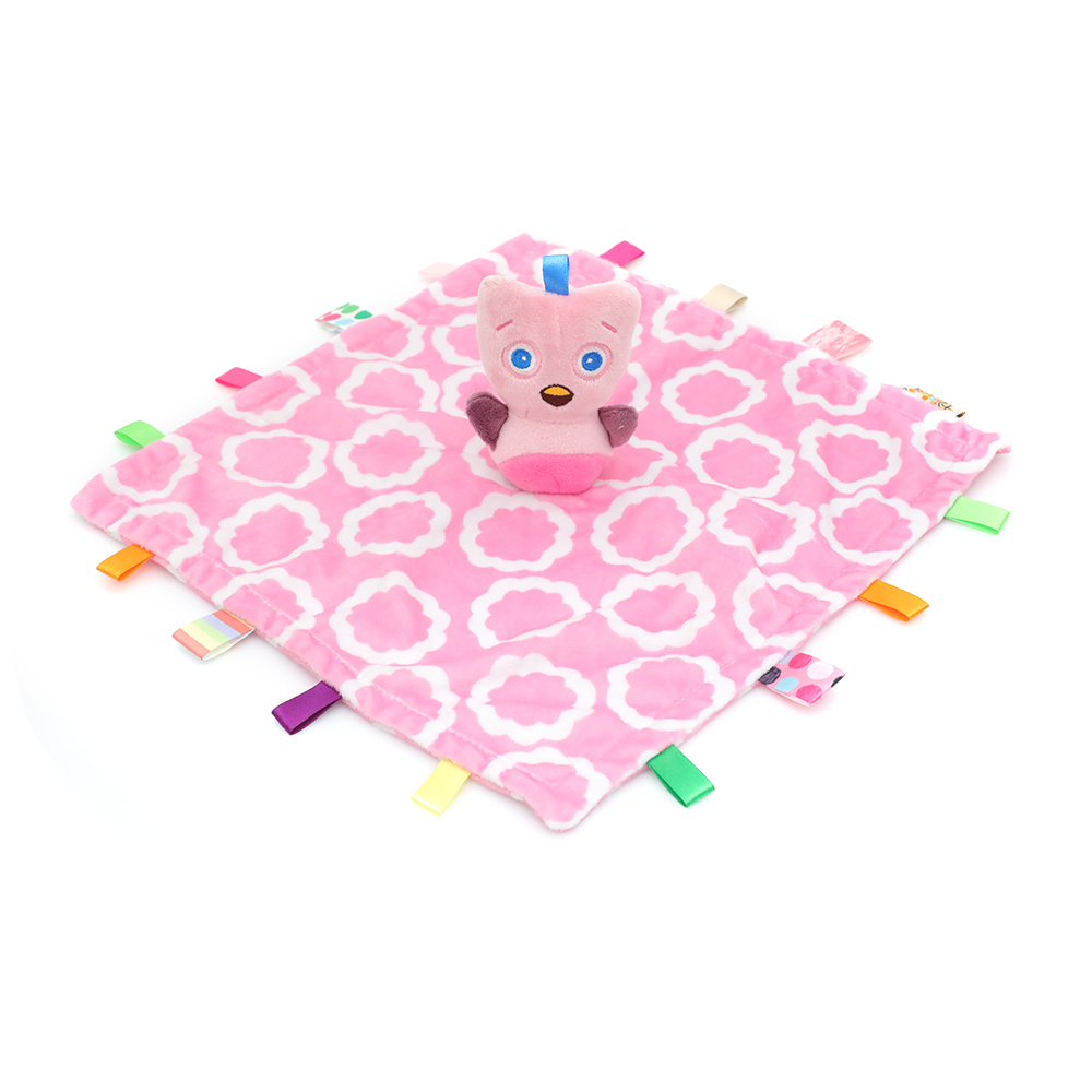 Kuscheldecke aus weichem Pl&uuml;sch f&uuml;r Babys, beruhigendes Geschenk, sicher, individuelle EN71-Decke