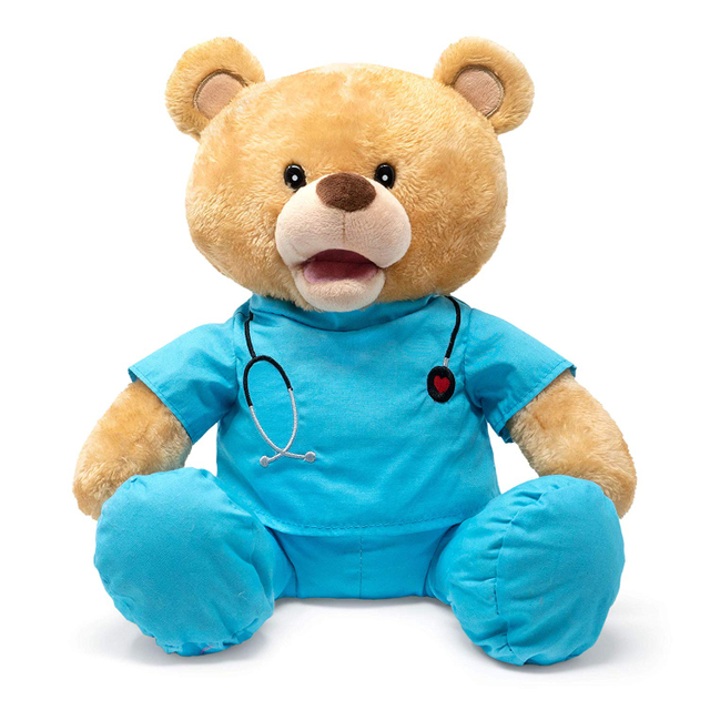 Dochtúir Plush Plush Stuffed Bog Saincheaptha Fancy Teddy Bréagán Bronntanais Kids Bronntanas
