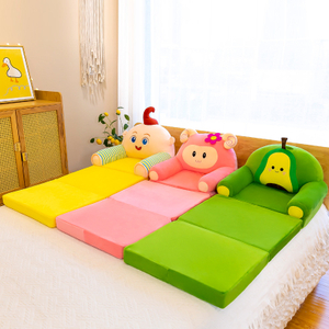 ሶስት ንብርብሮች አዲስ የካርቱን ብጁ ፋብሪካ Plush Soft Kids Sofa