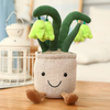 模擬植物ぬいぐるみ漫画ブルーベルの花のおもちゃの装飾